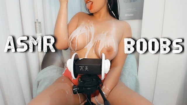 ASMR Erotic Porno Ear Massage Tits On Ears Dirty Talking PornerTV