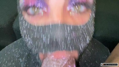 Pious Hottie Gives Heavenly Blowjob