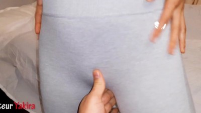 Young asking me to CUM ON HER LEGGINGS! (+18)
