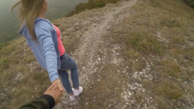 Outdoor Sex in the Park and Cum inside Pussy