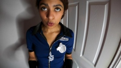 Creamy Cop Pussy Gets Covered with 3 CUMSHOTS