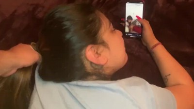 Shy Virgin teen gives hot first blowjob! (+18)