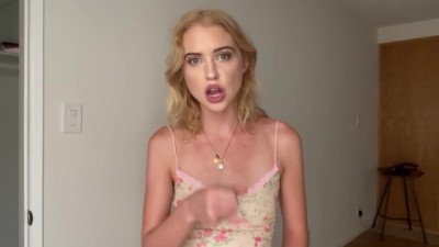 Mean Stepsister Makes You Jerk Off In Front Of Her