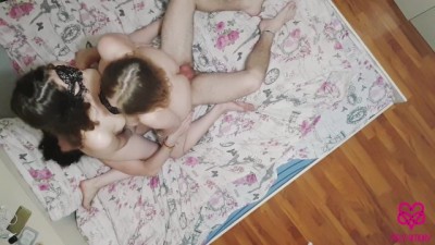 Polyamory video #81 Hot teen threesome (+18)