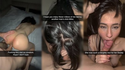 Snapchat Compilation Of 21 year old Teen Cheats on Boyfriend (+18)