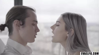 Cuckold watches his young busty girl in action (+18)