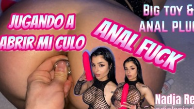 OPEN MY ASS WITH A HUGE DILDO