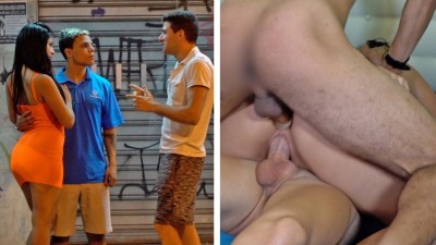 Amazing DP Threesome With Young Couple (+18)