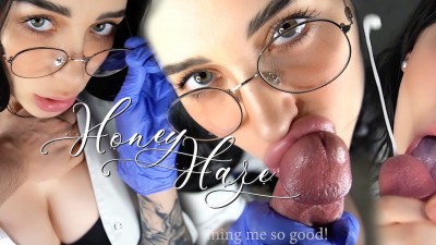 DOCTOR VISIT TURNS INTO A BLOWJOB