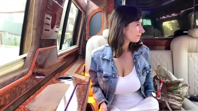Surprise Roadside Blowjob Culminates in Massive Facedown