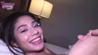 Taboo Temptations: Stepdaughter's Intense Climax