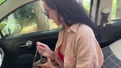 Steamy Car Hookup: Nailing My Wife's Bestie & Giving Her a Mouthful