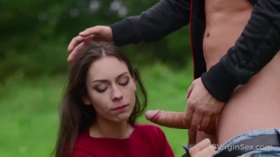 Virgin Brat Begs for Help and Explosive Doggy Orgasm