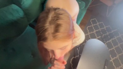 Stepsister's Naughty Lesson: Perfect Sucking, Clumsy Rubbing