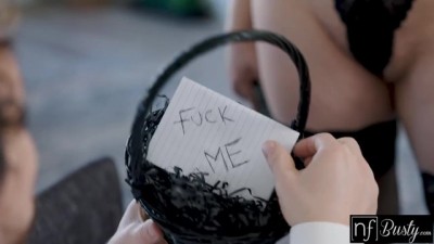 Buxom Beauty Gives Epic Blowjob and Titty Fuck Delight
